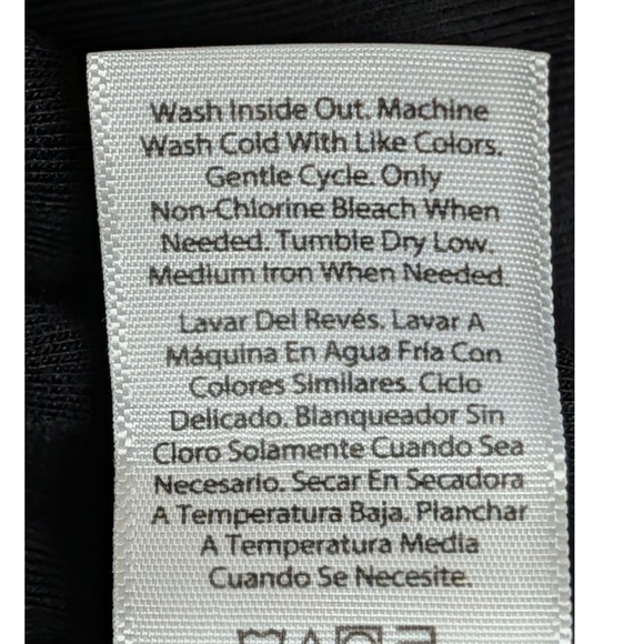 Time & Tru Maternity 2-Piece Black Ribbed Tank Dress‎ Set Large 12-14 NWT - Picture 10 of 12